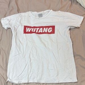Wu-Tang Clan White T-Shirt - Red Logo